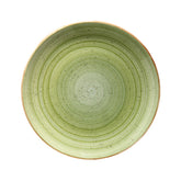 Bonna China Natura dia.8.25"  Round Green Porcelain Plate (Set of 4)